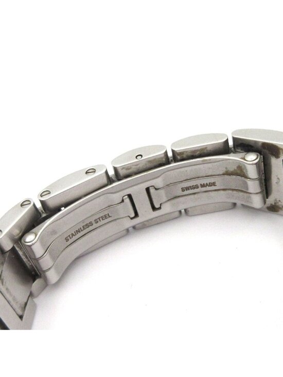 Cartier Watch Baron Blue SM SS 18k Yellow Gold Silver main image 11